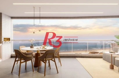 Apartamento com 3 dormitórios à venda, 112 m² por R$ 1.650.000,00 - José Menino - Santos/SP
