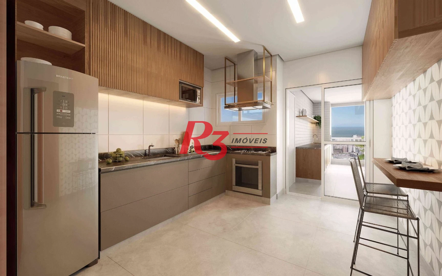 Apartamento com 3 dormitórios à venda, 112 m² por R$ 1.650.000,00 - José Menino - Santos/SP