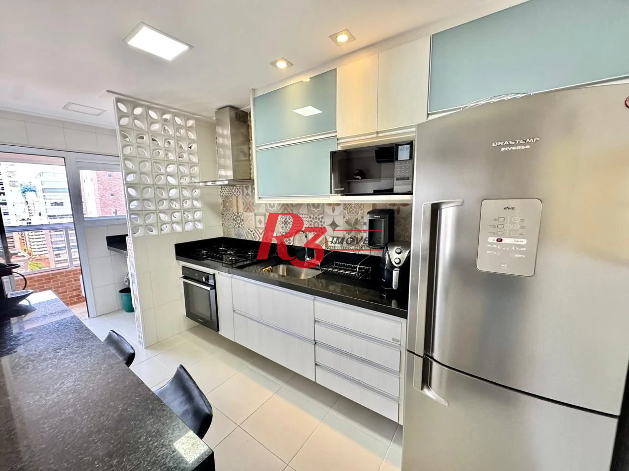 Apartamento com 1 dormitório à venda, 57 m² por R$ 780.000,00 - Boqueirão - Santos/SP