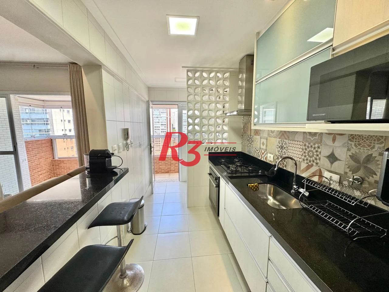 Apartamento com 1 dormitório à venda, 57 m² por R$ 780.000,00 - Boqueirão - Santos/SP