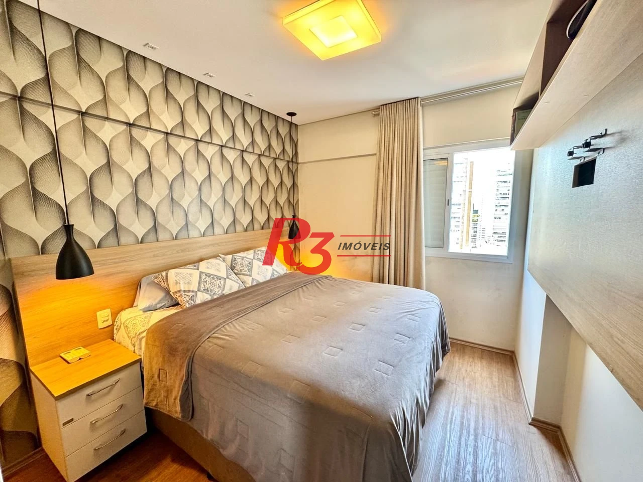 Apartamento com 1 dormitório à venda, 57 m² por R$ 780.000,00 - Boqueirão - Santos/SP