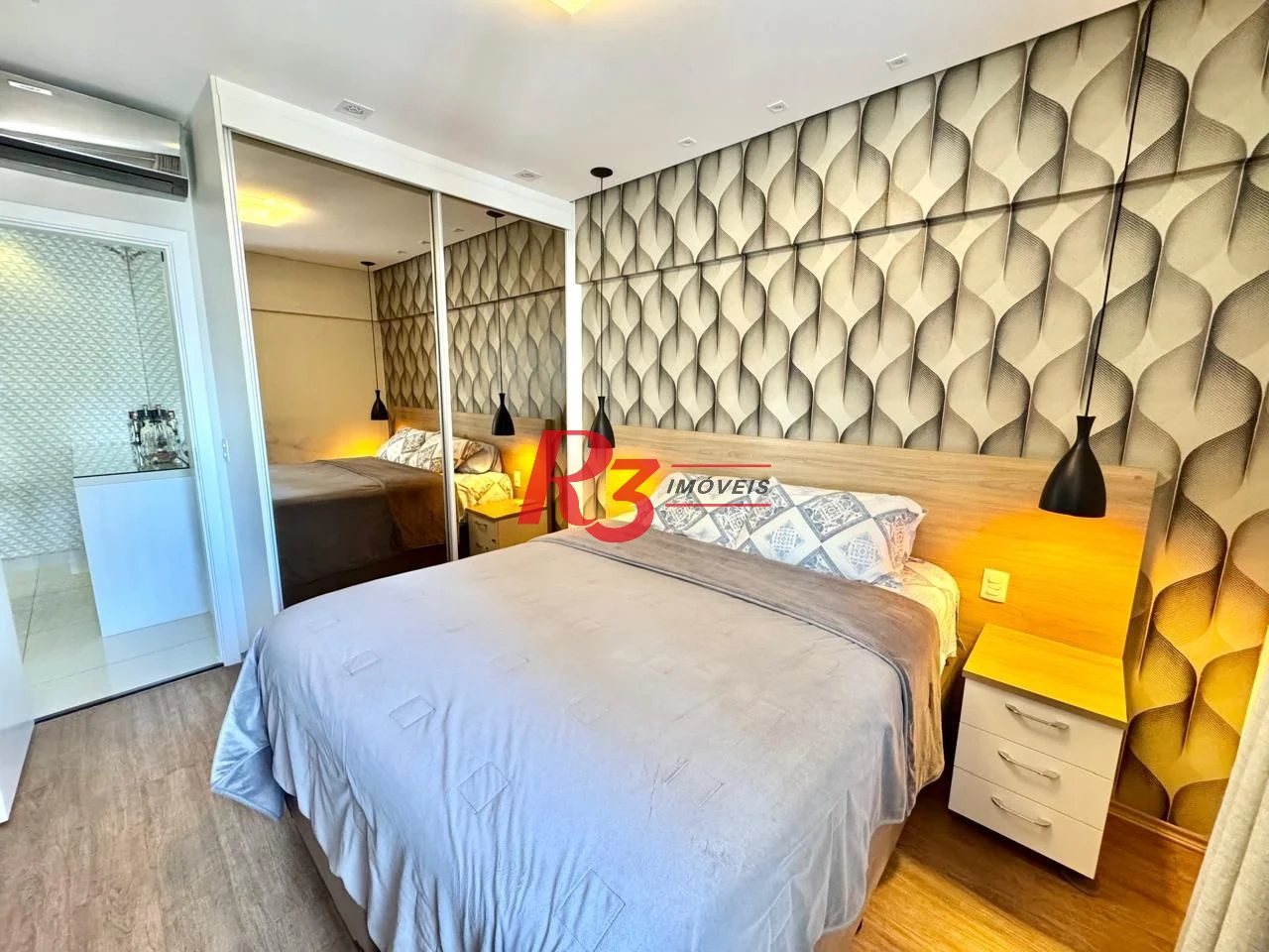 Apartamento com 1 dormitório à venda, 57 m² por R$ 780.000,00 - Boqueirão - Santos/SP