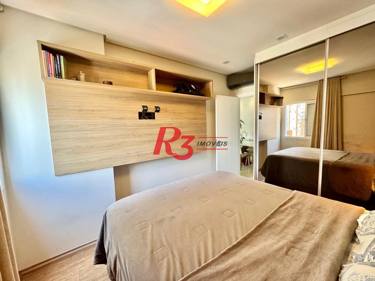 Apartamento com 1 dormitório à venda, 57 m² por R$ 780.000,00 - Boqueirão - Santos/SP
