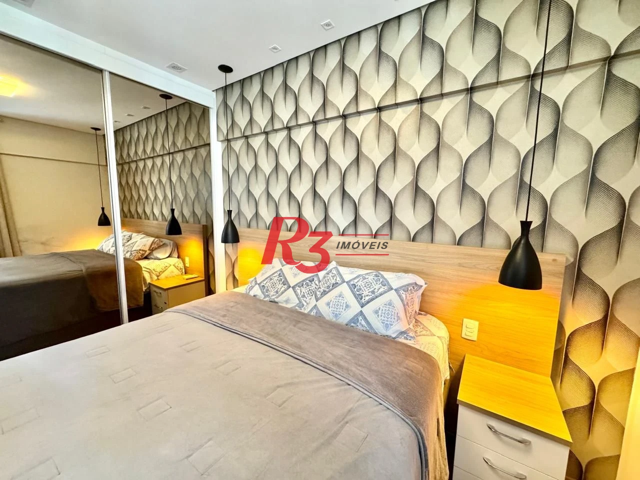 Apartamento com 1 dormitório à venda, 57 m² por R$ 780.000,00 - Boqueirão - Santos/SP