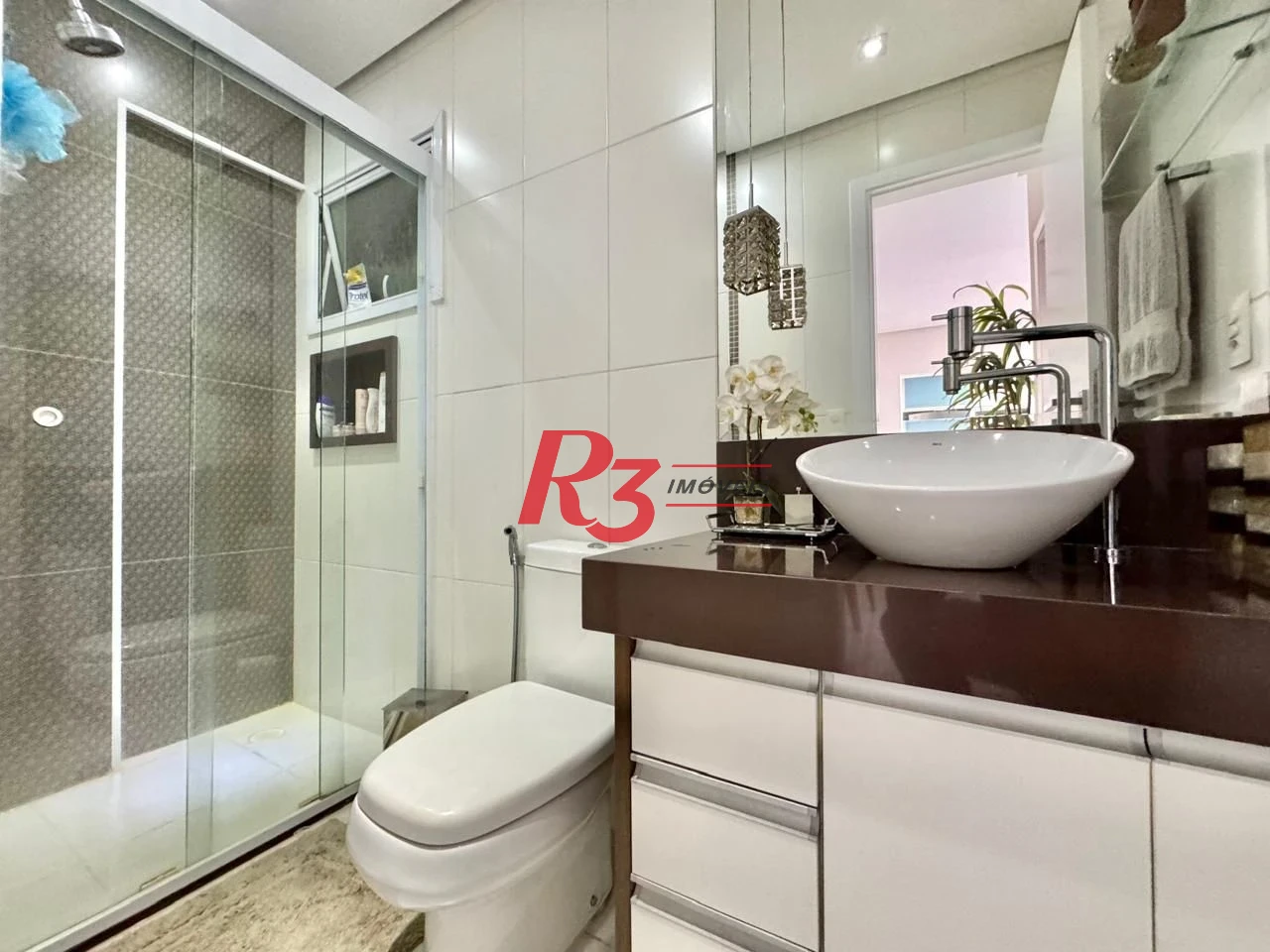 Apartamento com 1 dormitório à venda, 57 m² por R$ 780.000,00 - Boqueirão - Santos/SP