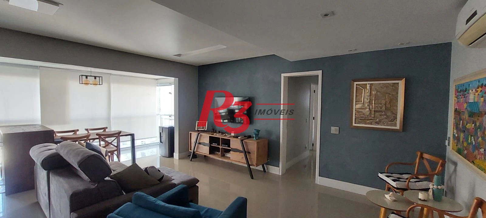 Apartamento com 3 dormitórios à venda, 100 m² por R$ 1.370.000,00 - José Menino - Santos/SP