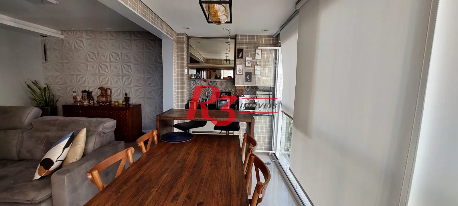 Apartamento com 3 dormitórios à venda, 100 m² por R$ 1.370.000,00 - José Menino - Santos/SP