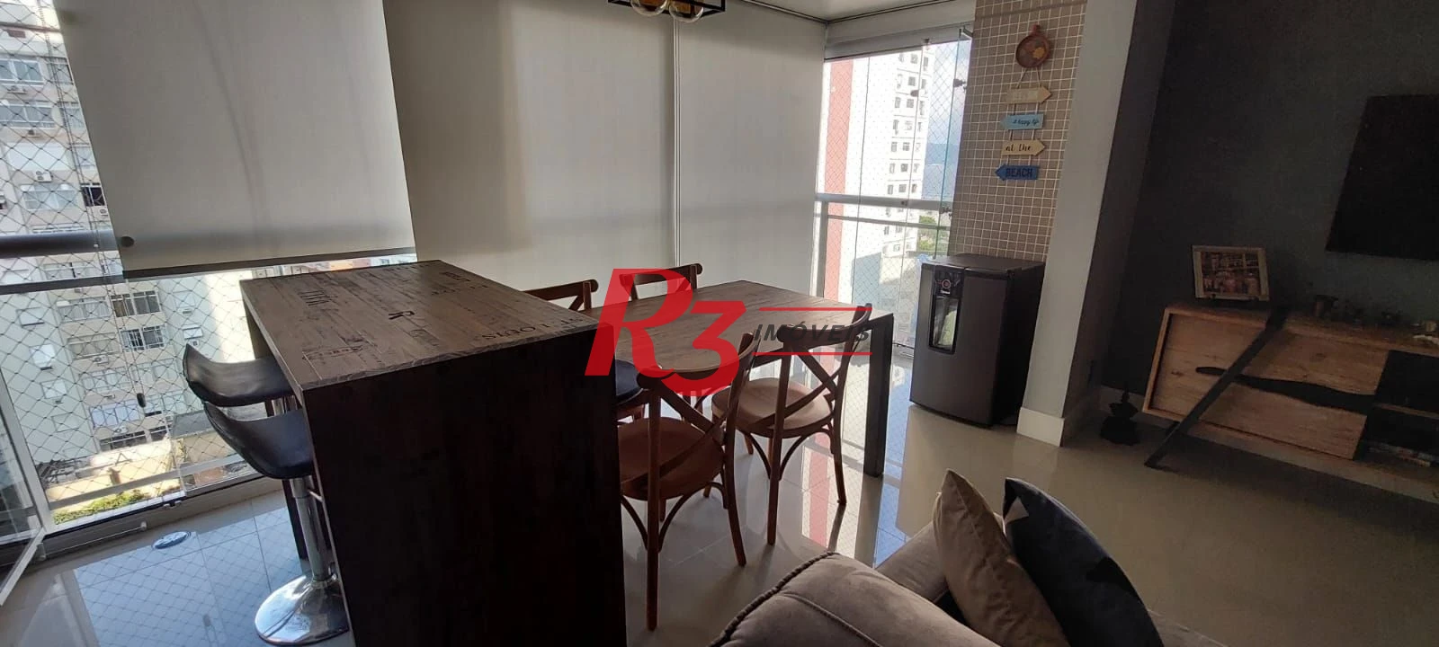 Apartamento com 3 dormitórios à venda, 100 m² por R$ 1.370.000,00 - José Menino - Santos/SP