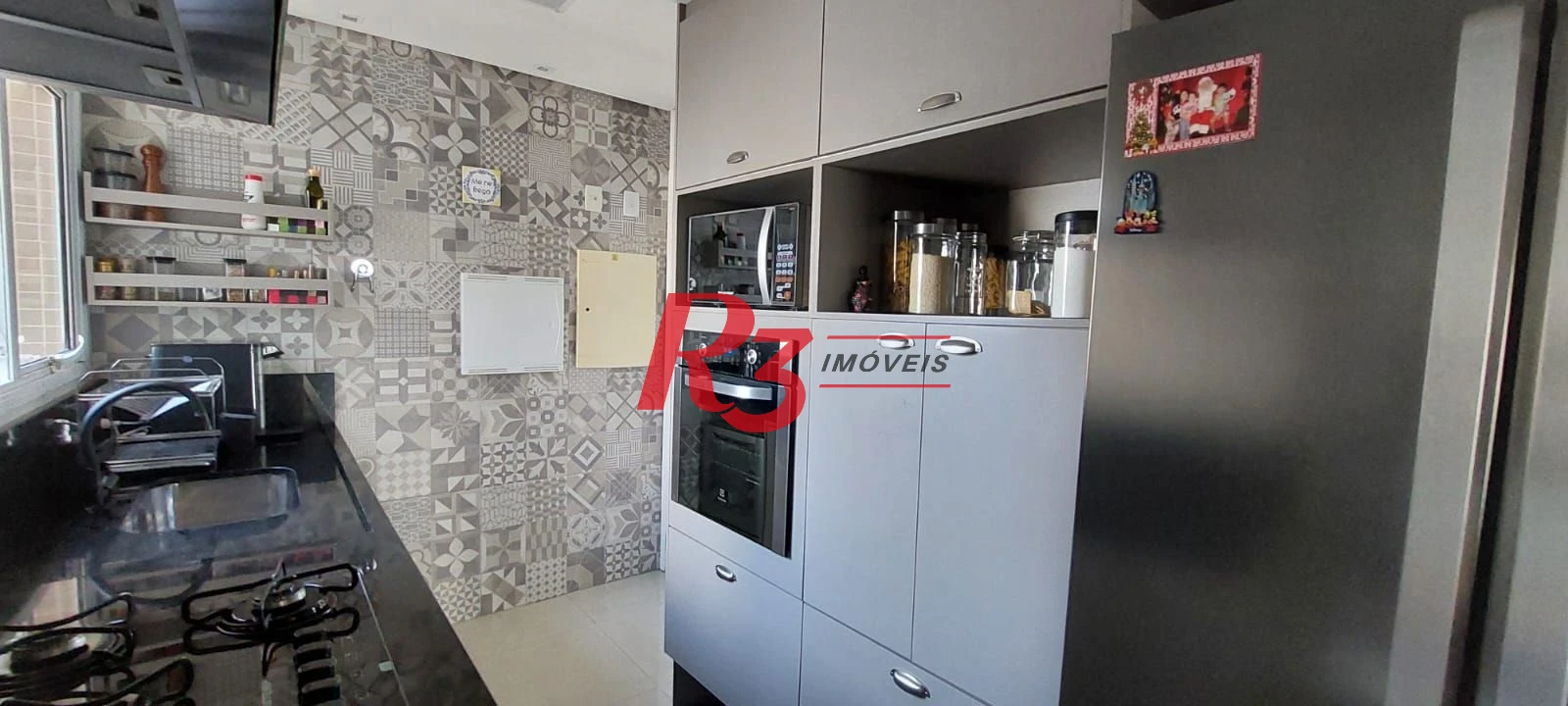 Apartamento com 3 dormitórios à venda, 100 m² por R$ 1.370.000,00 - José Menino - Santos/SP