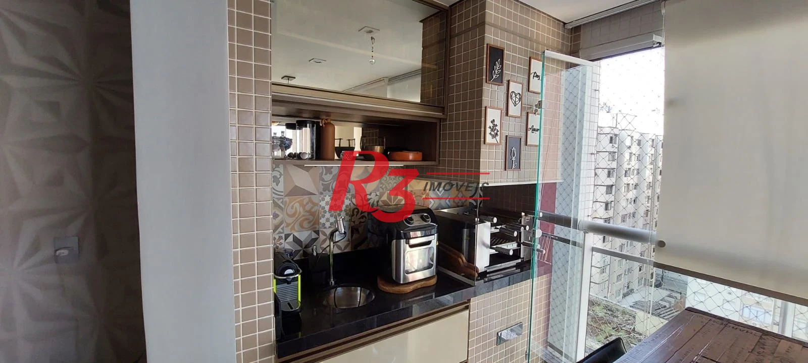 Apartamento com 3 dormitórios à venda, 100 m² por R$ 1.370.000,00 - José Menino - Santos/SP