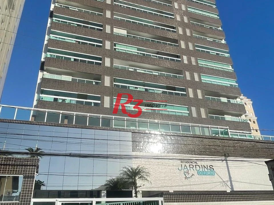 Apartamento com 1 dormitório à venda, 56 m² por R$ 530.000,00 - Canto do Forte - Praia Grande/SP