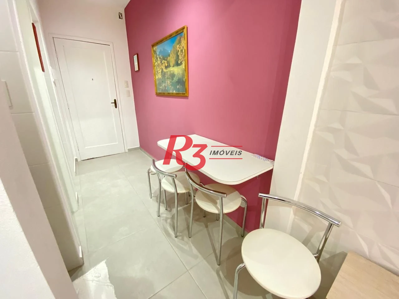 Kitnet com 1 dormitório, 38 m² - venda por R$ 300.000,00 ou aluguel por R$ 3.000,00/mês - Centro - São Vicente/SP