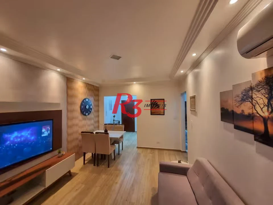 Apartamento com 3 dormitórios à venda, 100 m² por R$ 700.000,00 - José Menino - Santos/SP
