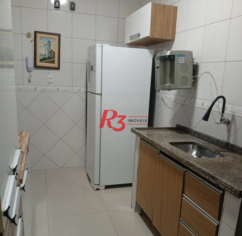 Apartamento com 2 dormitórios à venda, 68 m² por R$ 426.000,00 - Gonzaga - Santos/SP