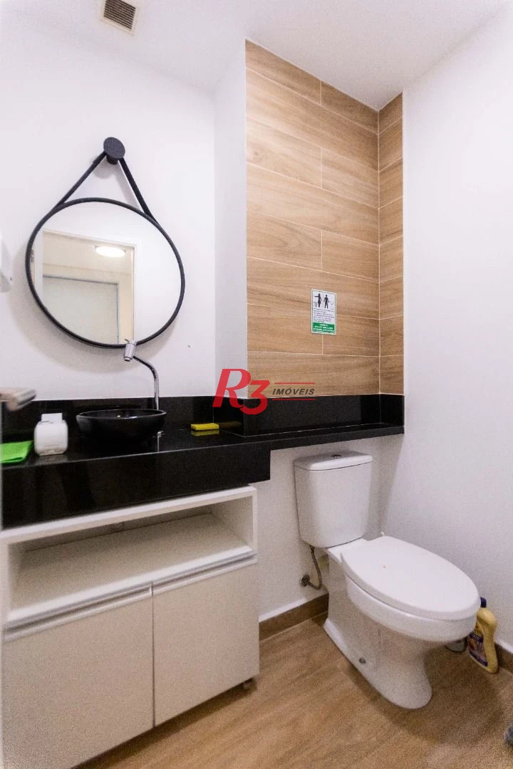 Sala para alugar, 50 m² por R$ 7.071,00/mês - Valongo - Santos/SP