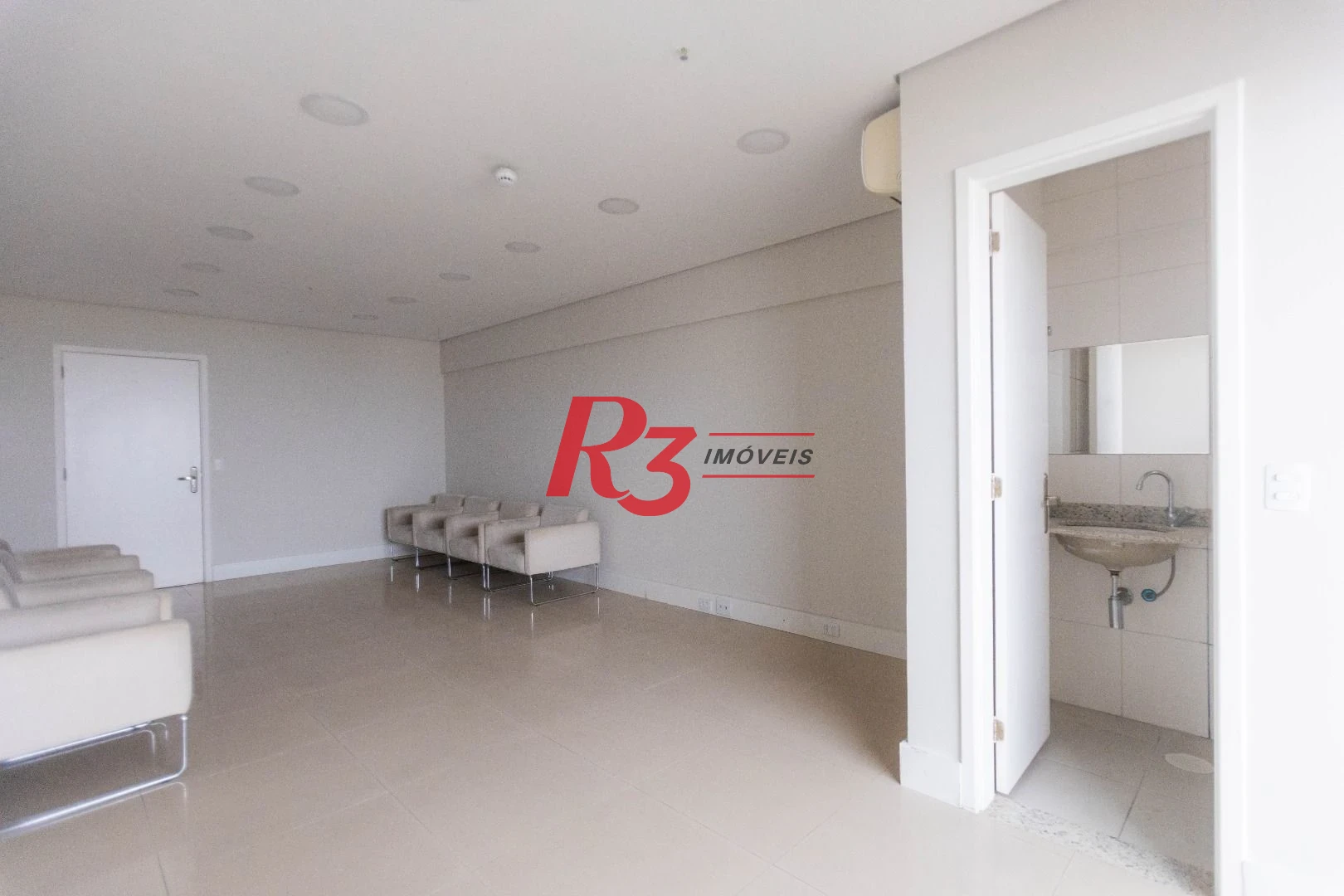 Sala para alugar, 43 m² por R$ 3.200,00/mês - Encruzilhada - Santos/SP