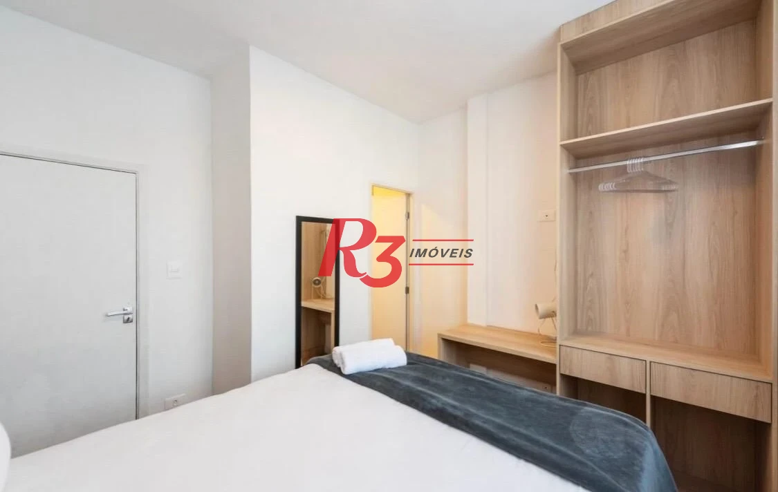 Apartamento com 2 dormitórios, 47 m² - venda por R$ 499.000,00 ou aluguel por R$ 4.400,00/mês - Gonzaga - Santos/SP