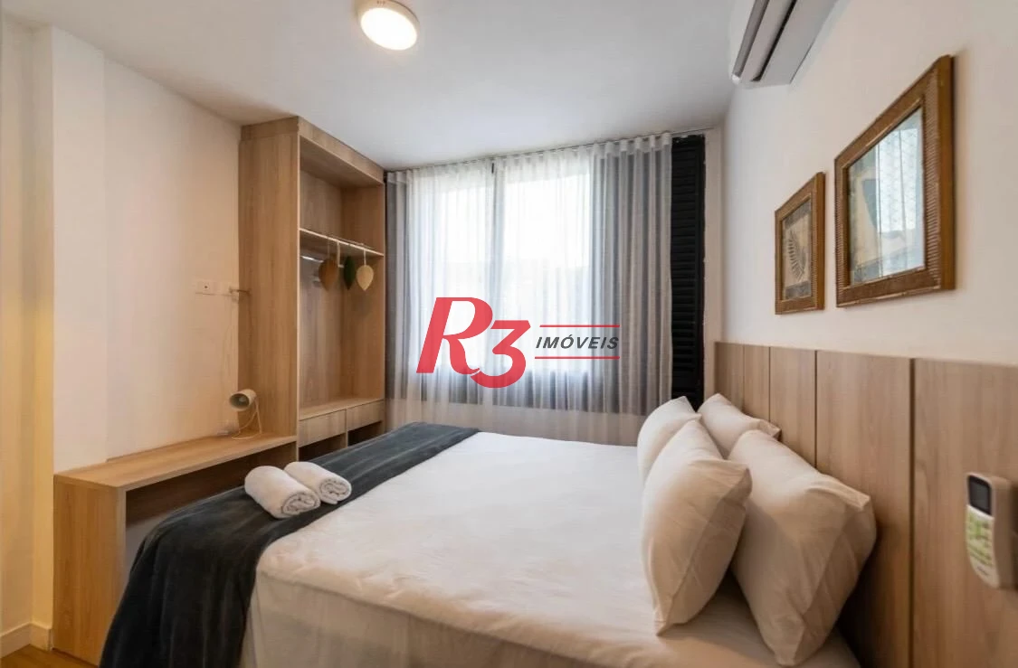 Apartamento com 2 dormitórios, 47 m² - venda por R$ 499.000,00 ou aluguel por R$ 4.400,00/mês - Gonzaga - Santos/SP