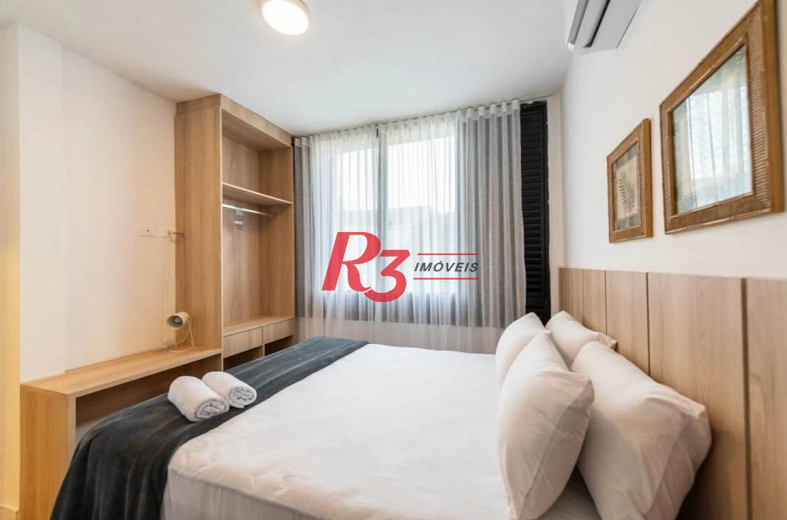 Apartamento com 2 dormitórios, 47 m² - venda por R$ 499.000,00 ou aluguel por R$ 4.400,00/mês - Gonzaga - Santos/SP