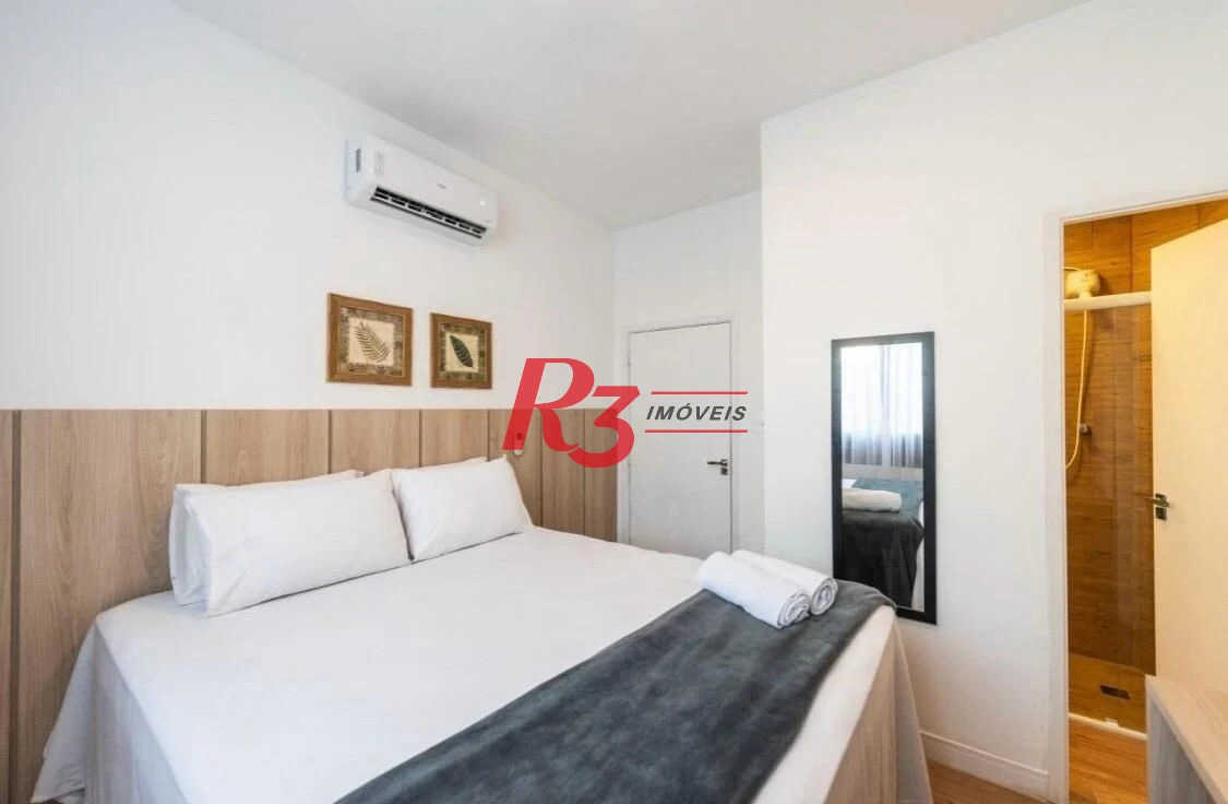 Apartamento com 2 dormitórios, 47 m² - venda por R$ 499.000,00 ou aluguel por R$ 4.400,00/mês - Gonzaga - Santos/SP