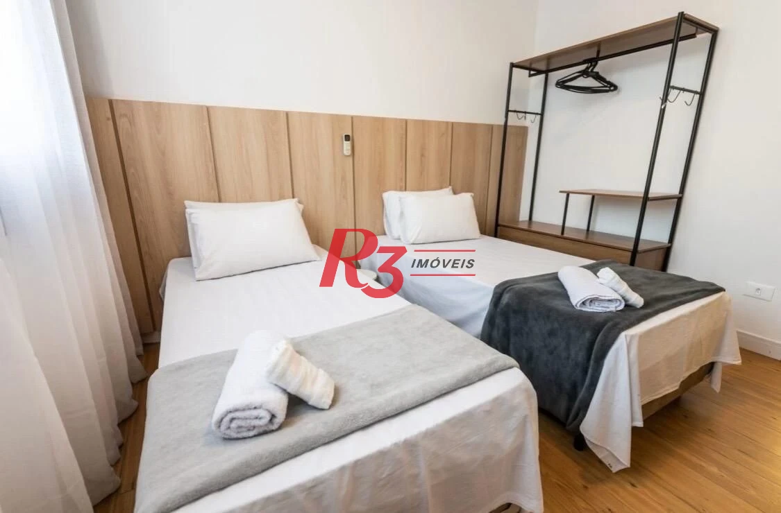 Apartamento com 2 dormitórios, 47 m² - venda por R$ 499.000,00 ou aluguel por R$ 4.400,00/mês - Gonzaga - Santos/SP
