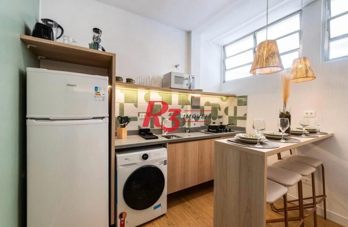 Apartamento com 2 dormitórios, 47 m² - venda por R$ 499.000,00 ou aluguel por R$ 4.400,00/mês - Gonzaga - Santos/SP