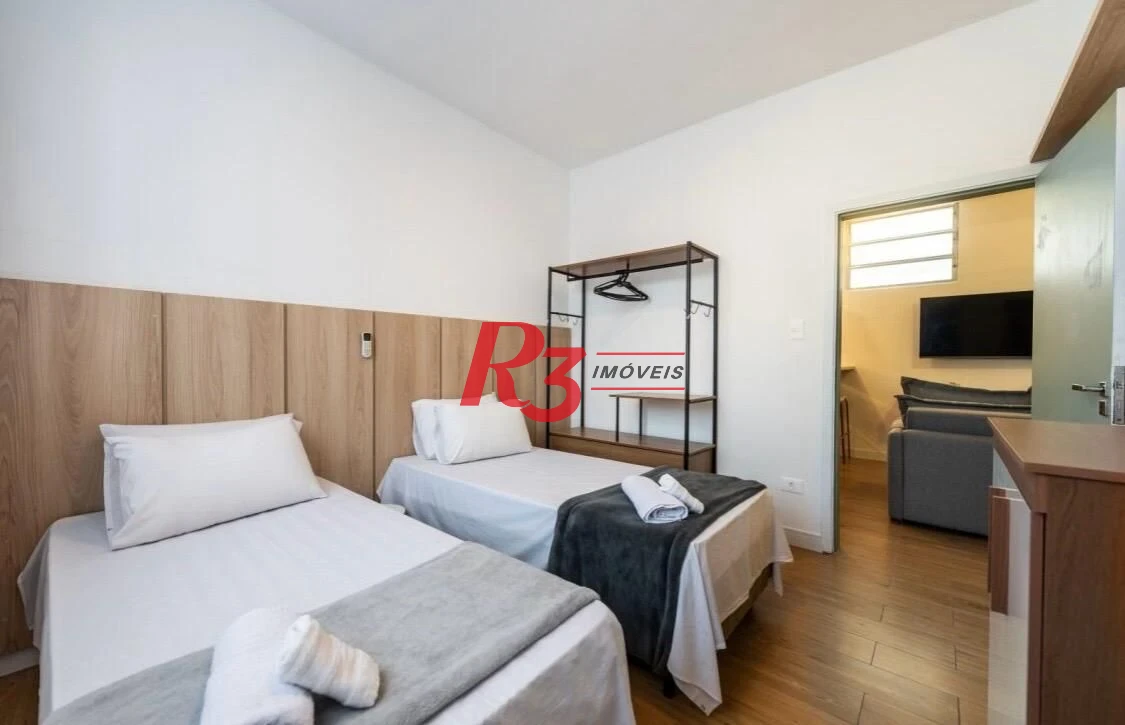 Apartamento com 2 dormitórios, 47 m² - venda por R$ 499.000,00 ou aluguel por R$ 4.400,00/mês - Gonzaga - Santos/SP