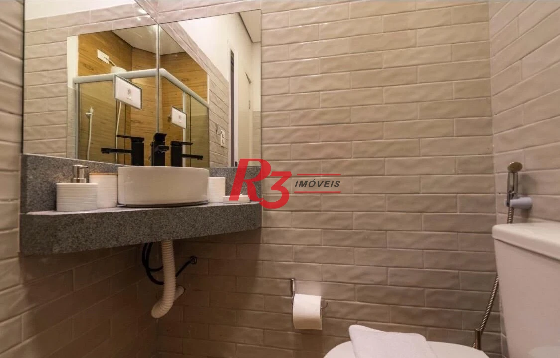 Apartamento com 2 dormitórios, 47 m² - venda por R$ 499.000,00 ou aluguel por R$ 4.400,00/mês - Gonzaga - Santos/SP