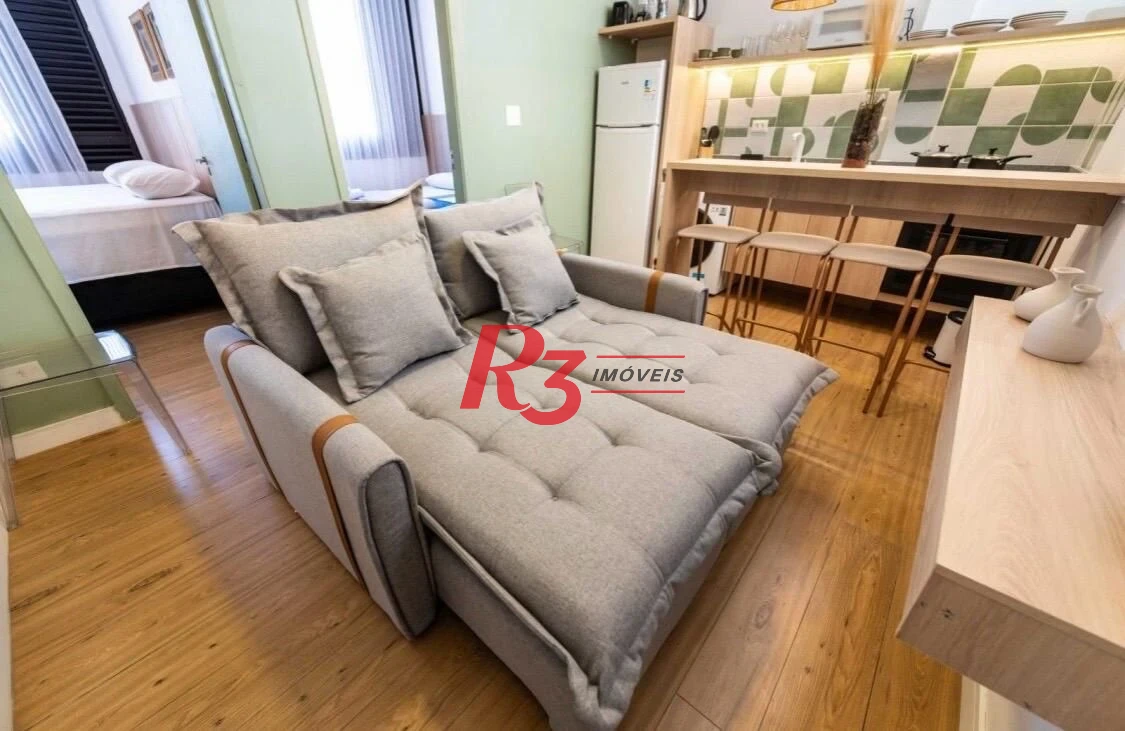 Apartamento com 2 dormitórios, 47 m² - venda por R$ 499.000,00 ou aluguel por R$ 4.400,00/mês - Gonzaga - Santos/SP