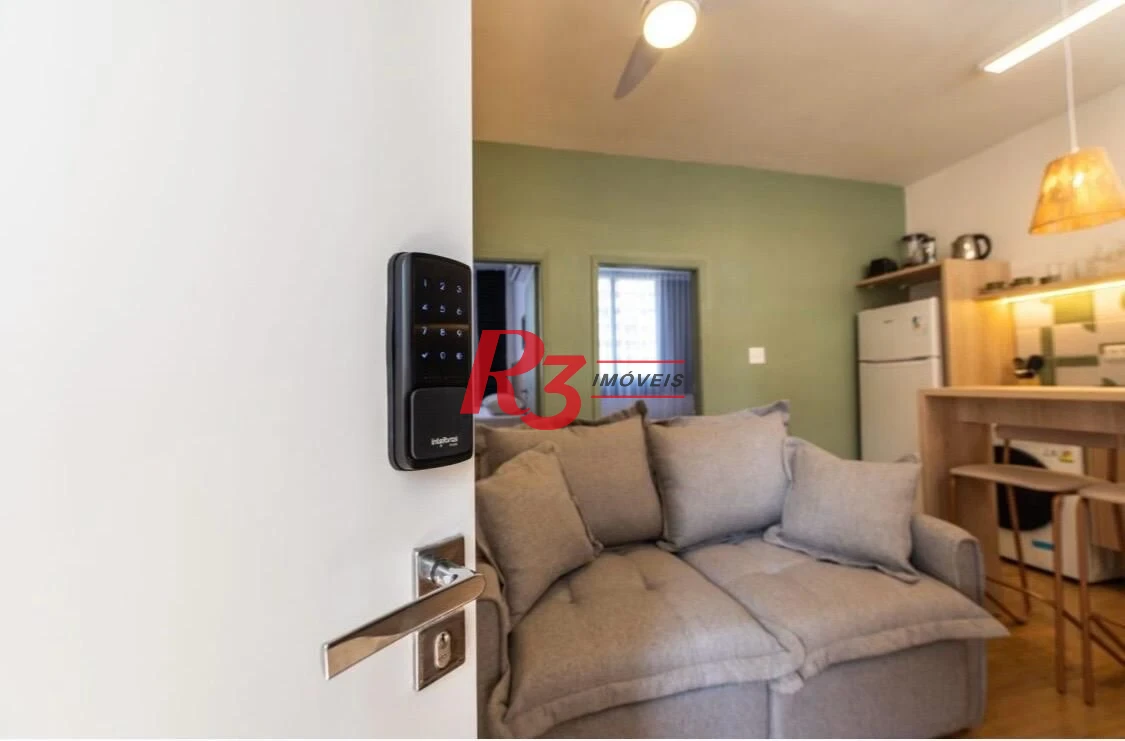 Apartamento com 2 dormitórios, 47 m² - venda por R$ 499.000,00 ou aluguel por R$ 4.400,00/mês - Gonzaga - Santos/SP