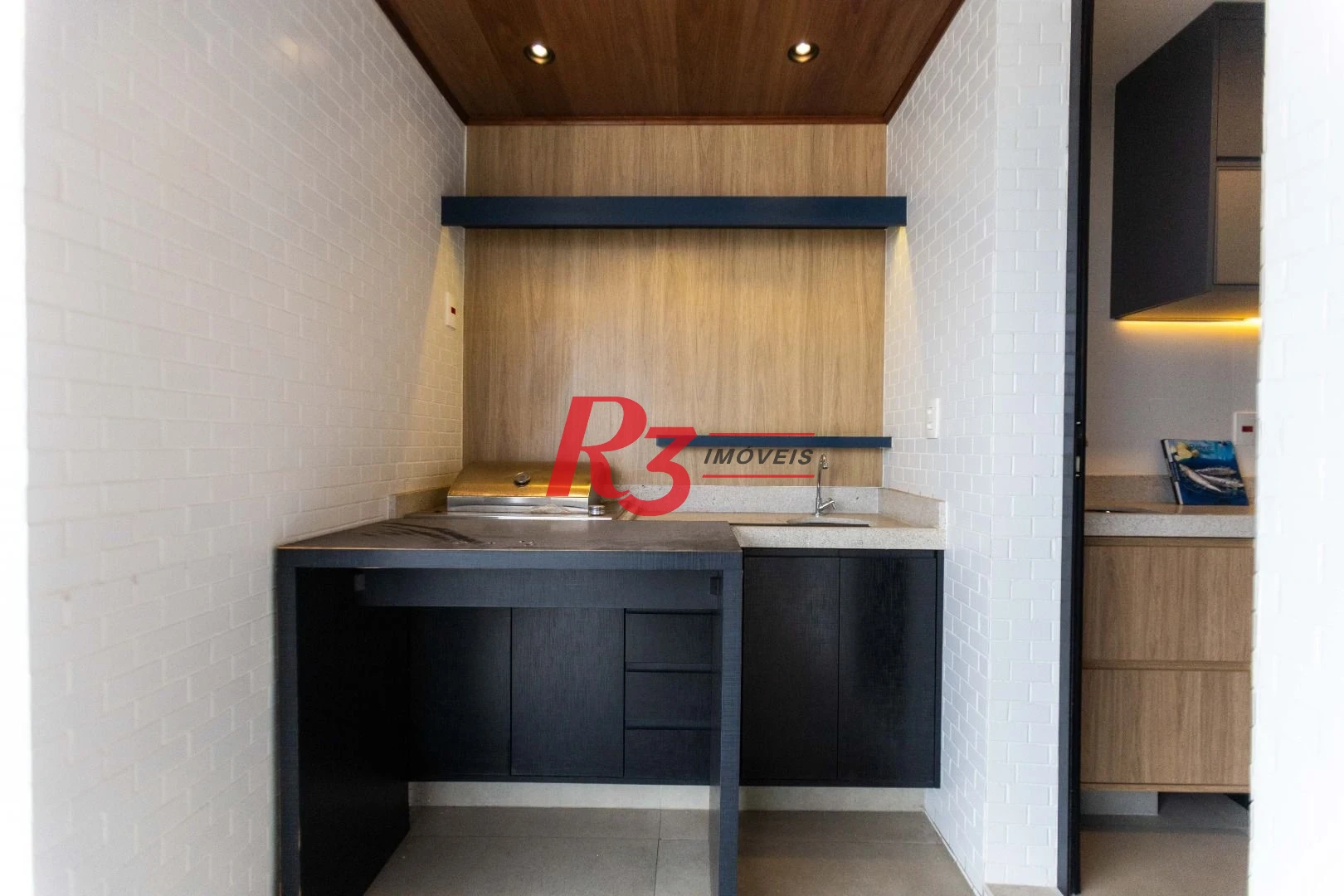 Apartamento com 1 dormitório à venda, 54 m² por R$ 954.000,00 - Boqueirão - Santos/SP