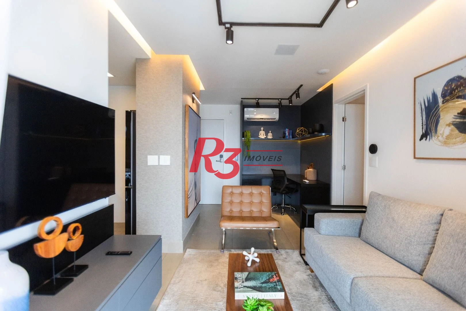Apartamento com 1 dormitório à venda, 54 m² por R$ 954.000,00 - Boqueirão - Santos/SP