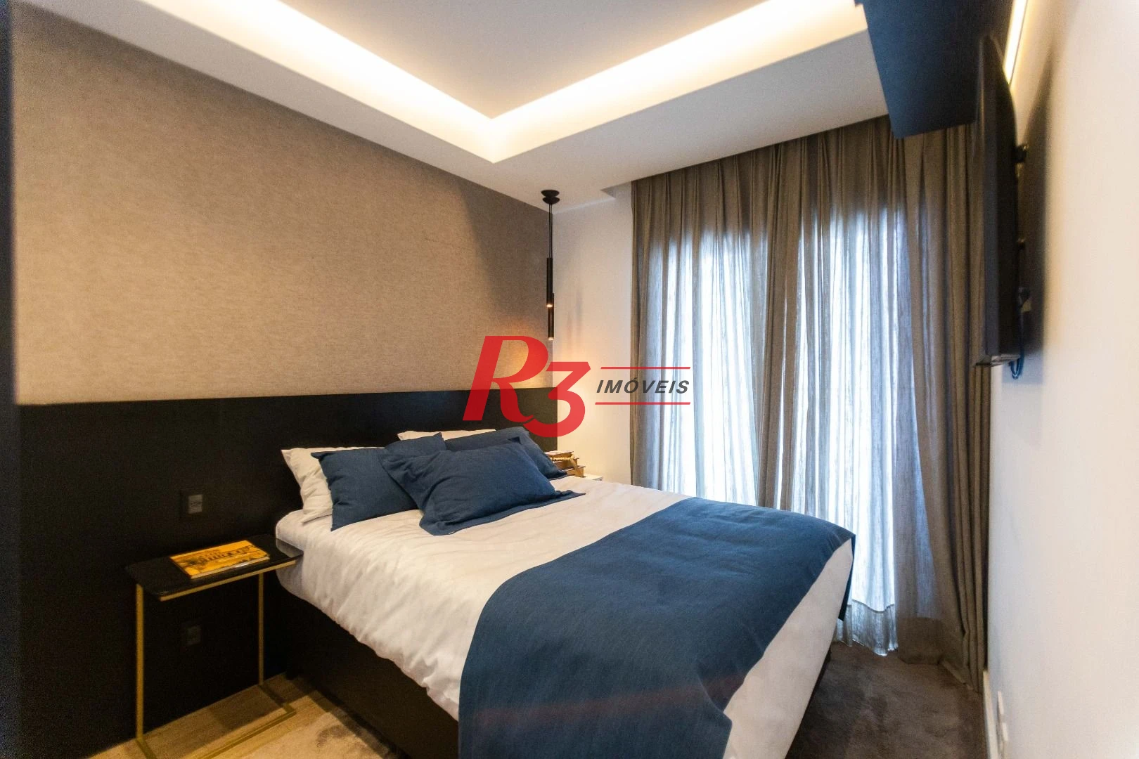 Apartamento com 1 dormitório à venda, 54 m² por R$ 954.000,00 - Boqueirão - Santos/SP