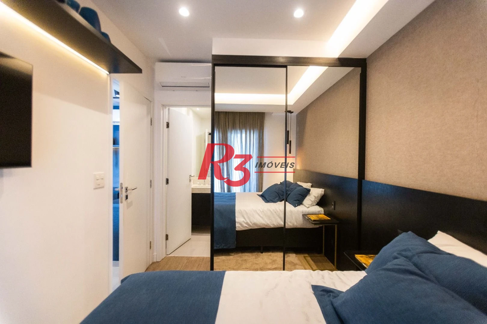 Apartamento com 1 dormitório à venda, 54 m² por R$ 954.000,00 - Boqueirão - Santos/SP