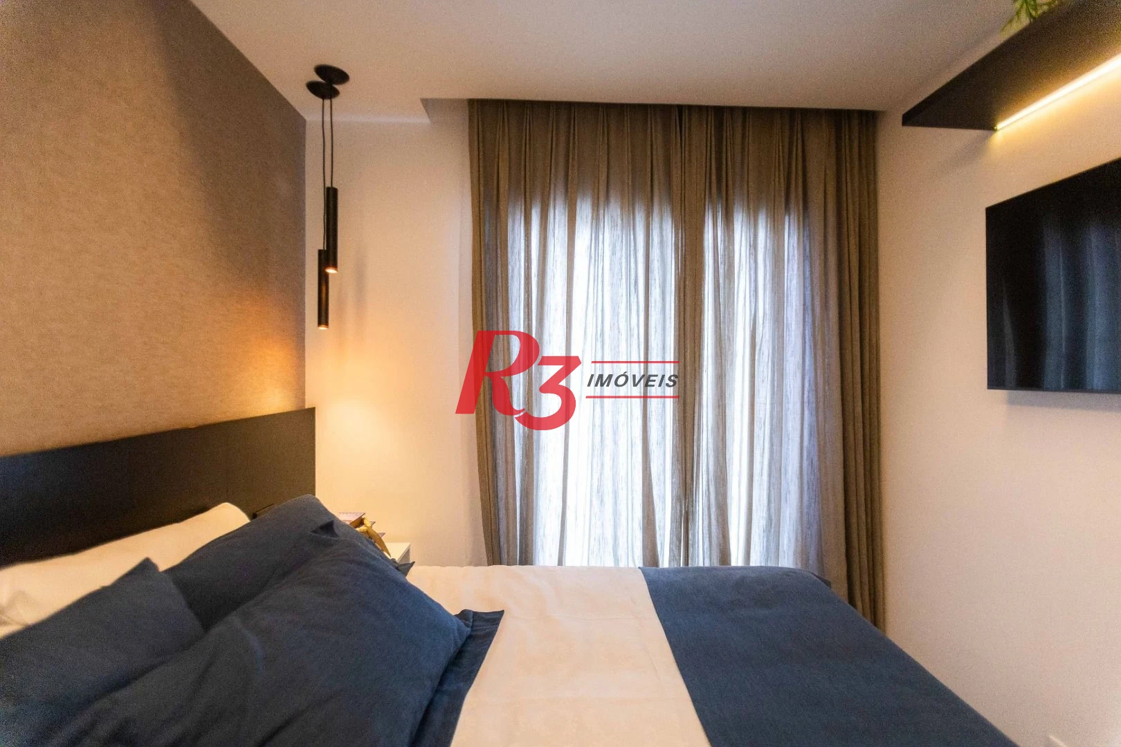 Apartamento com 1 dormitório à venda, 54 m² por R$ 954.000,00 - Boqueirão - Santos/SP
