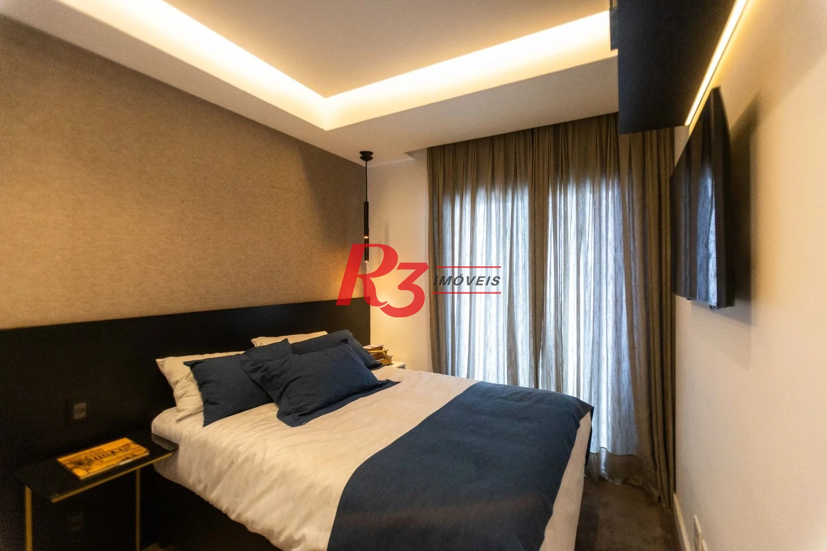 Apartamento com 1 dormitório à venda, 54 m² por R$ 954.000,00 - Boqueirão - Santos/SP