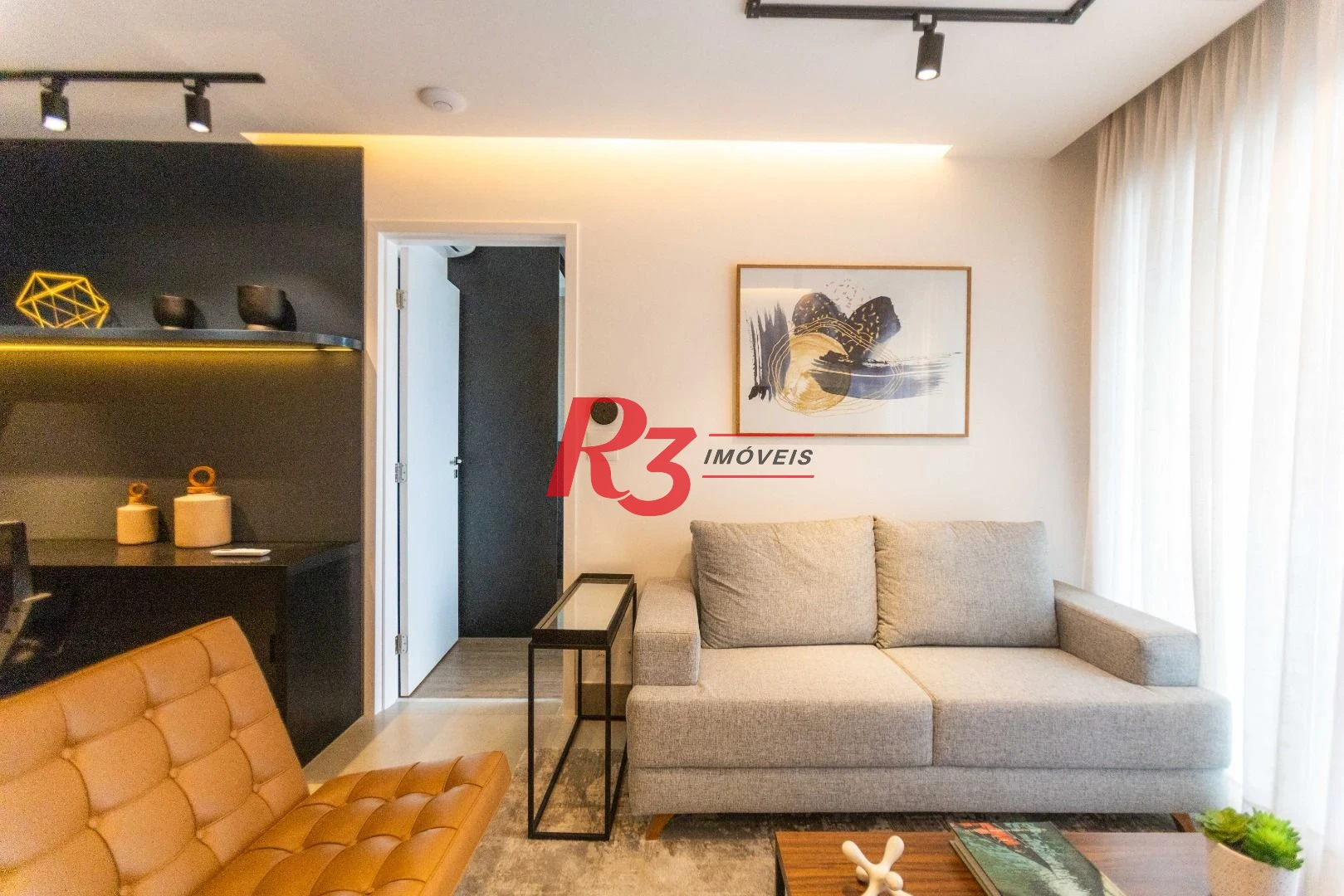 Apartamento com 1 dormitório à venda, 54 m² por R$ 954.000,00 - Boqueirão - Santos/SP