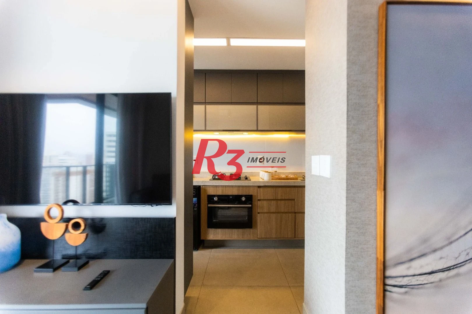 Apartamento com 1 dormitório à venda, 54 m² por R$ 954.000,00 - Boqueirão - Santos/SP