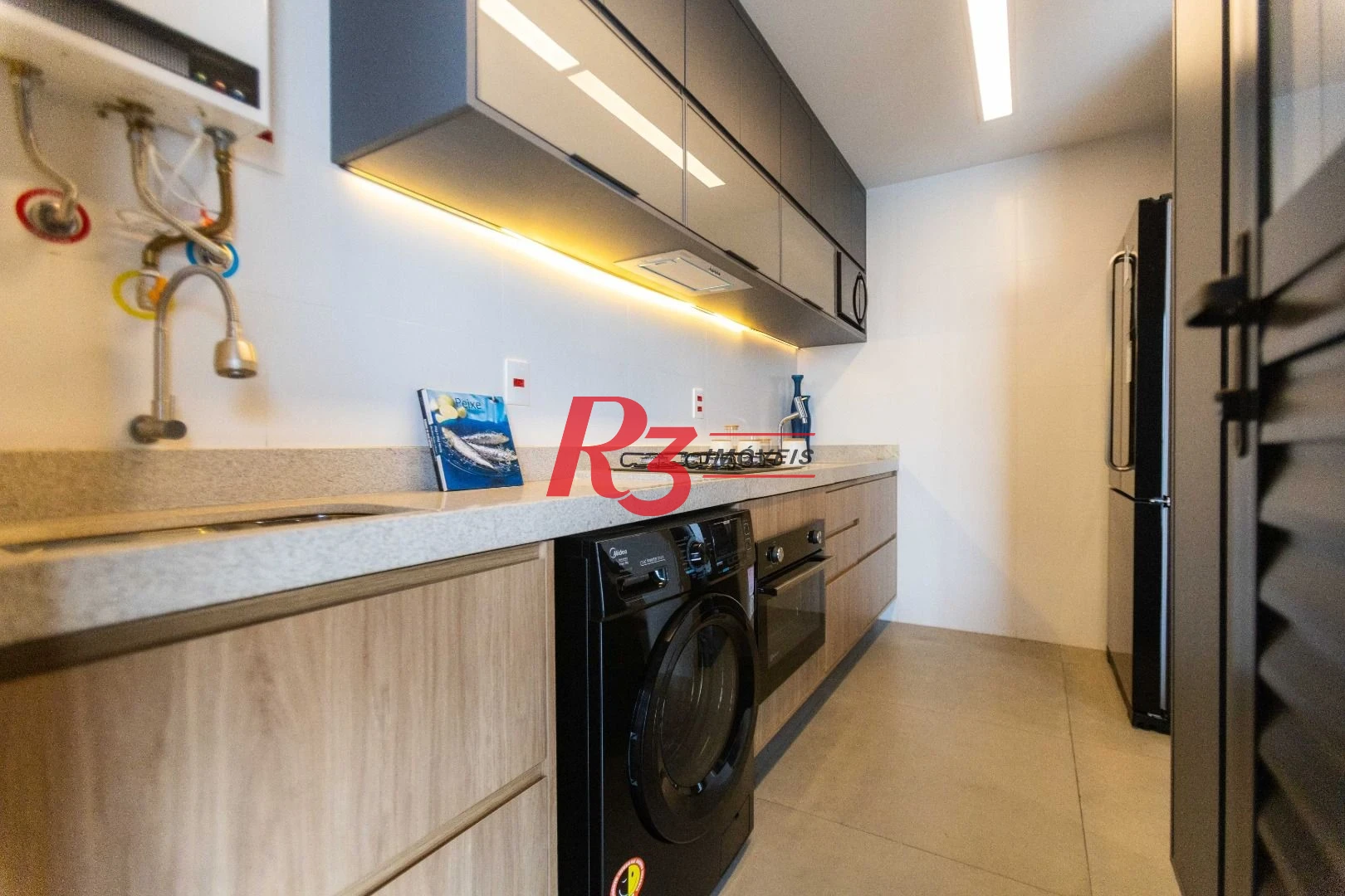 Apartamento com 1 dormitório à venda, 54 m² por R$ 954.000,00 - Boqueirão - Santos/SP