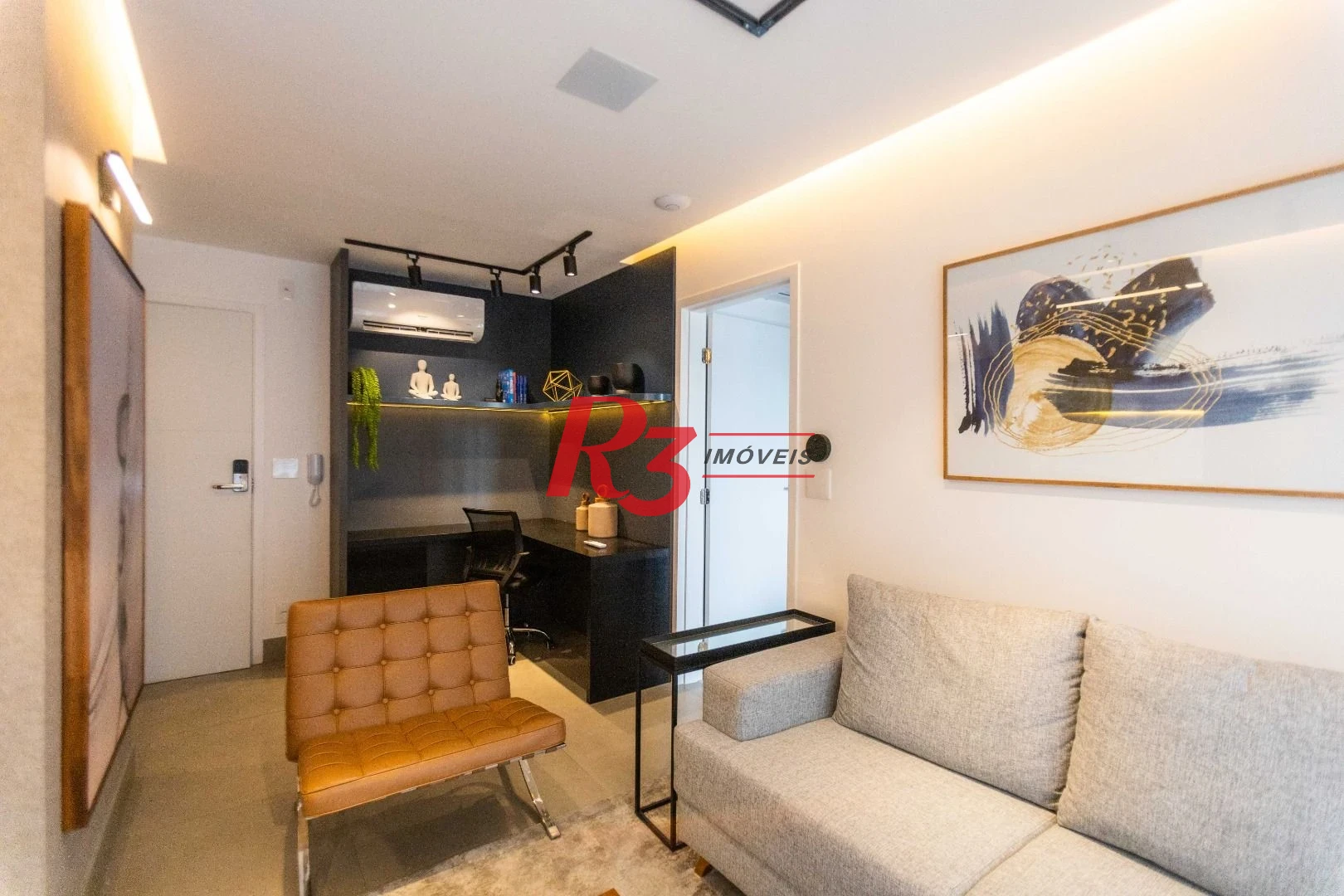 Apartamento com 1 dormitório à venda, 54 m² por R$ 954.000,00 - Boqueirão - Santos/SP