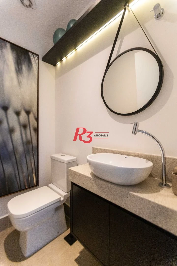 Apartamento com 1 dormitório à venda, 54 m² por R$ 954.000,00 - Boqueirão - Santos/SP