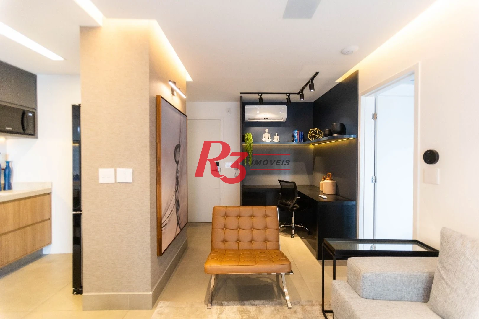 Apartamento com 1 dormitório à venda, 54 m² por R$ 954.000,00 - Boqueirão - Santos/SP