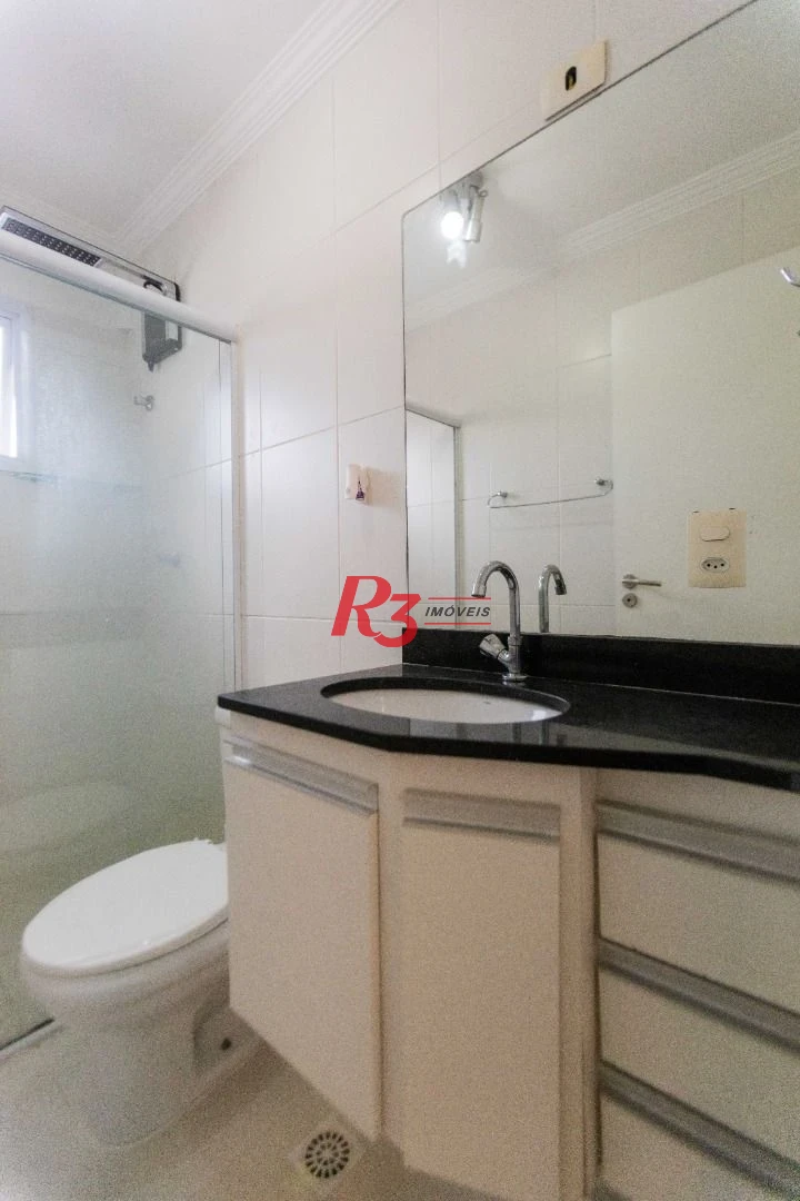 Apartamento com 1 dormitório para alugar, 56 m² por R$ 3.800,02/mês - Ponta da Praia - Santos/SP