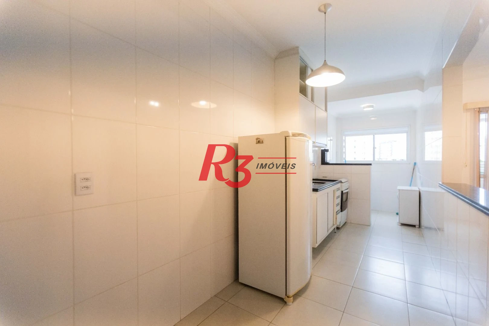 Apartamento com 1 dormitório para alugar, 56 m² por R$ 3.800,02/mês - Ponta da Praia - Santos/SP