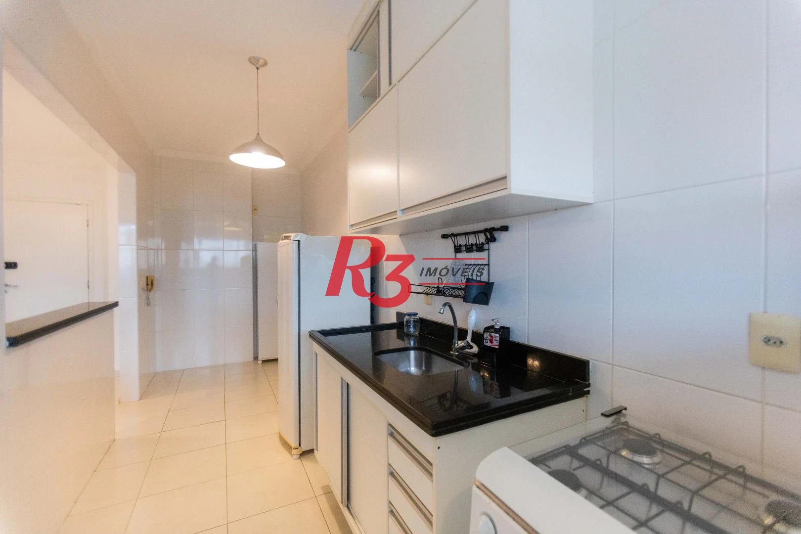 Apartamento com 1 dormitório para alugar, 56 m² por R$ 3.800,02/mês - Ponta da Praia - Santos/SP
