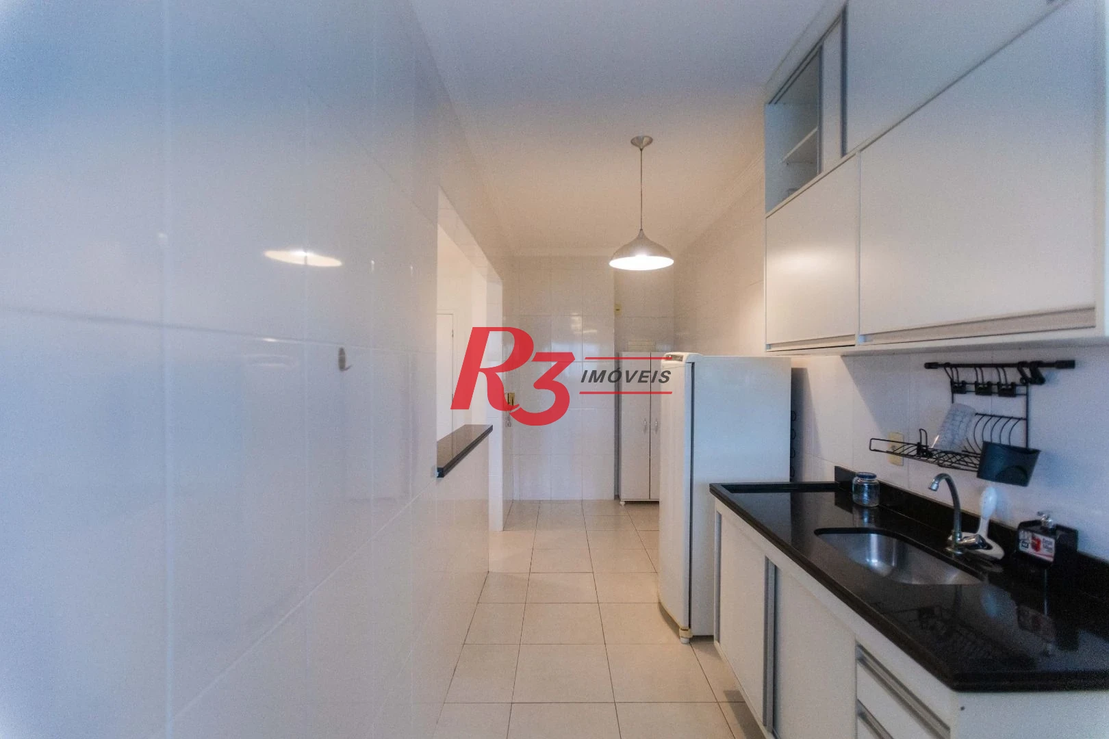 Apartamento com 1 dormitório para alugar, 56 m² por R$ 3.800,02/mês - Ponta da Praia - Santos/SP