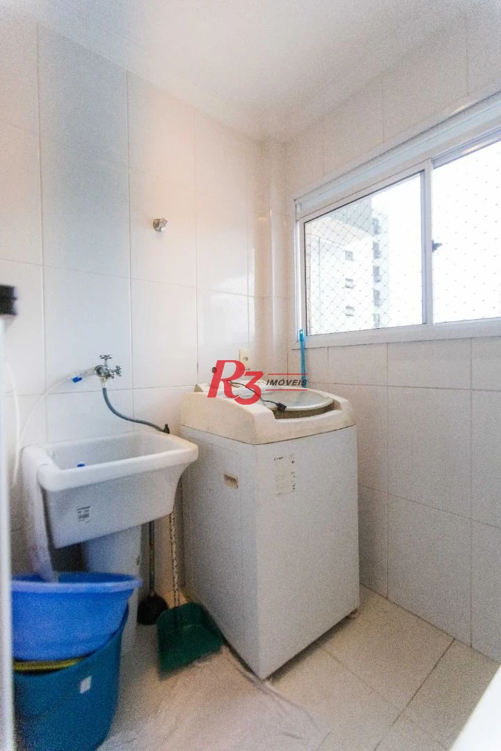 Apartamento com 1 dormitório para alugar, 56 m² por R$ 3.800,02/mês - Ponta da Praia - Santos/SP