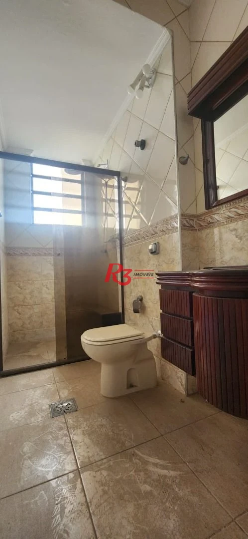 Apartamento com 3 dormitórios à venda, 172 m² por R$ 960.000,00 - Embaré - Santos/SP