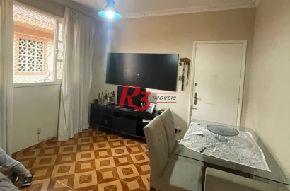 Apartamento com 2 dormitórios à venda, 60 m² por R$ 352.000,00 - Marapé - Santos/SP