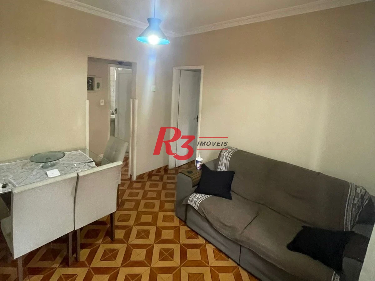 Apartamento com 2 dormitórios à venda, 60 m² por R$ 352.000,00 - Marapé - Santos/SP